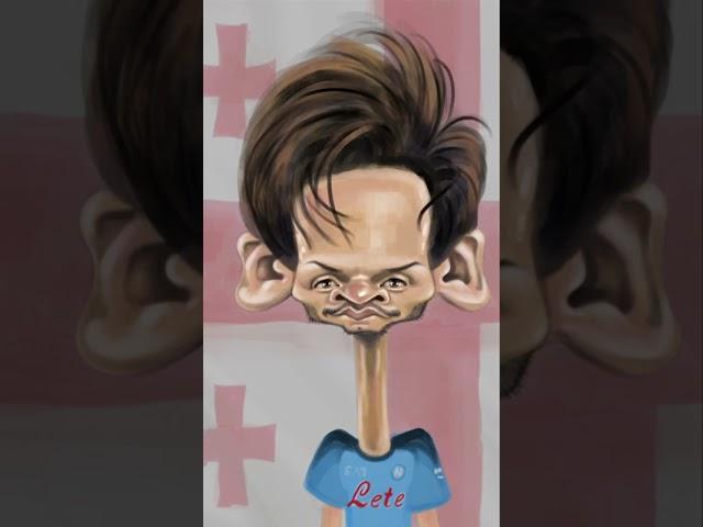 KEMO X RAY11 -  Khvicha Kvaratskhelia Caricature