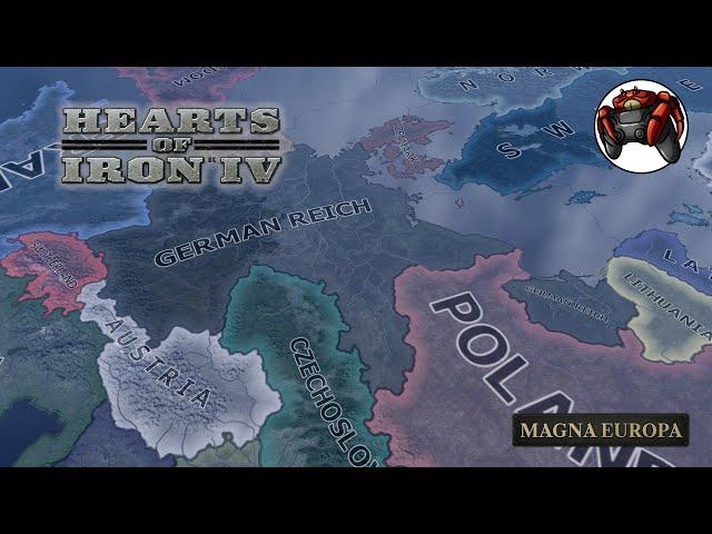 Hearts of Iron 4 mit einer GIGANTISCHEN Europakarte & riesen Fronten | Hearts of Iron 4 Magna Europa