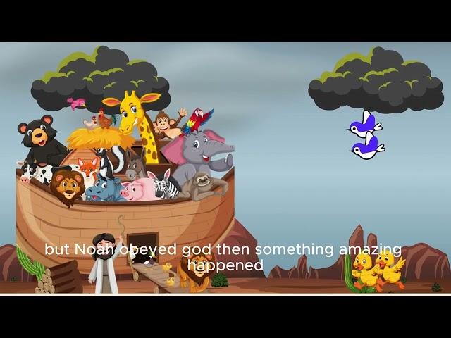  Noah’s Ark for Kids | Animated Bible Story | God’s Promise & the Rainbow 