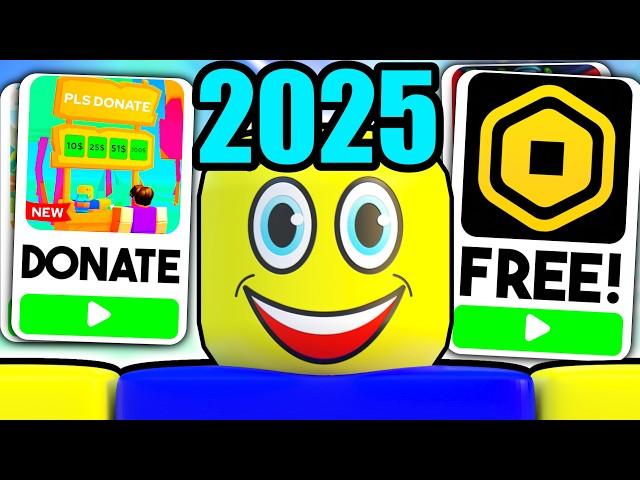 I Found the BEST FREE ROBUX Games for 2025!