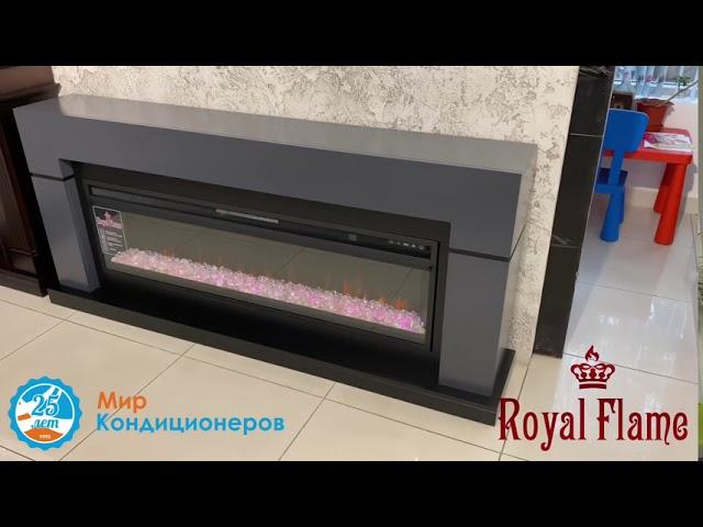 Видеообзор линейных каминов Royal Flame