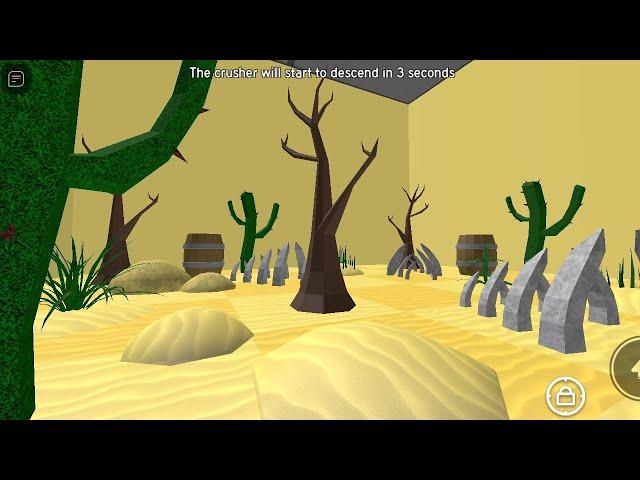 Roblox The CrusheR Upcoming Maps:Desert (Revamped) 1 Star