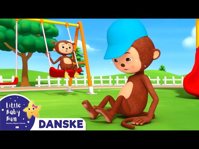 Fem abeunger | Little Baby Bum Dansk - Børnesange og tegnefilm | Moonbug Børn Dansk