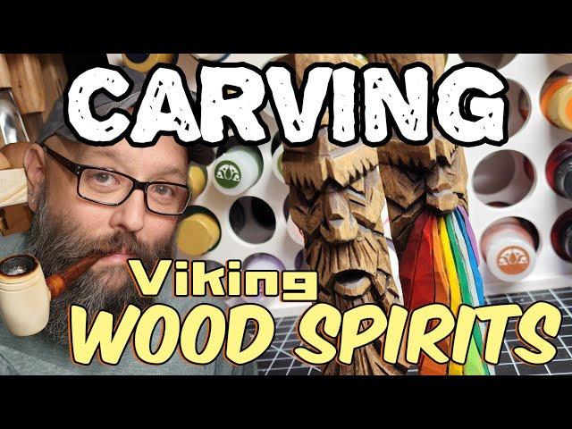 Carve with Me! Viking / Nordic Wood Spirit