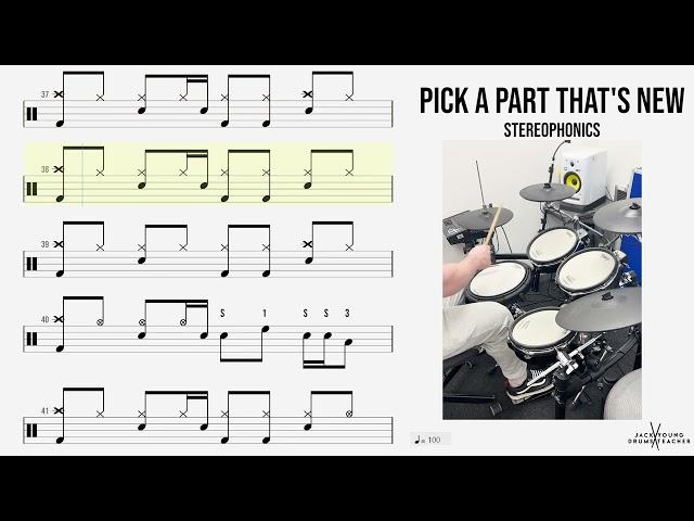  Pick A Part That's New   Stereophonics DRUMS ONLY