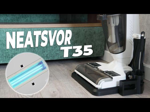 Neatsvor T35: моющий вертикальный пылесос, которым можно чистить ковры ОБЗОР и ТЕСТ