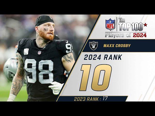 10: Maxx Crosby (DE, Raiders) | Top 100 Players of 2024