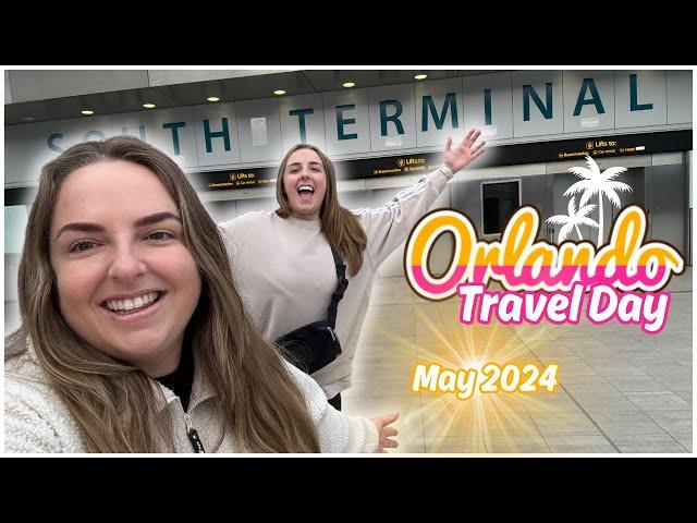 Orlando Florida Travel Day May 2024 | British Airways & Hilton Gatwick Airport