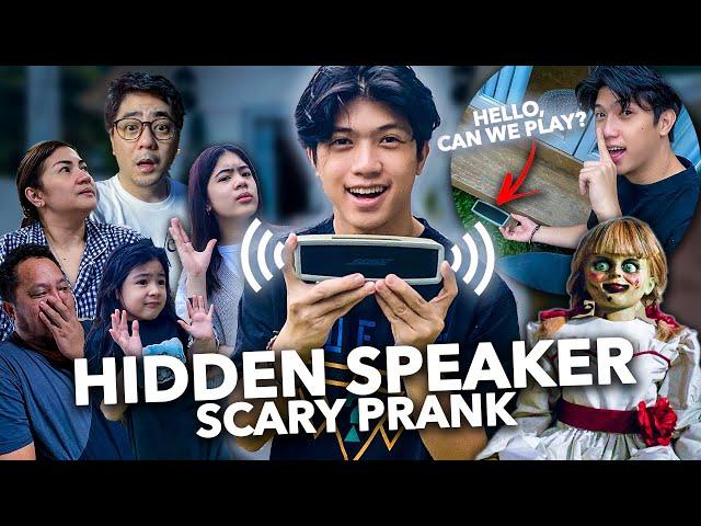 Hidden SPEAKER Scary PRANK! (Natakot Sila!) | Ranz and Niana