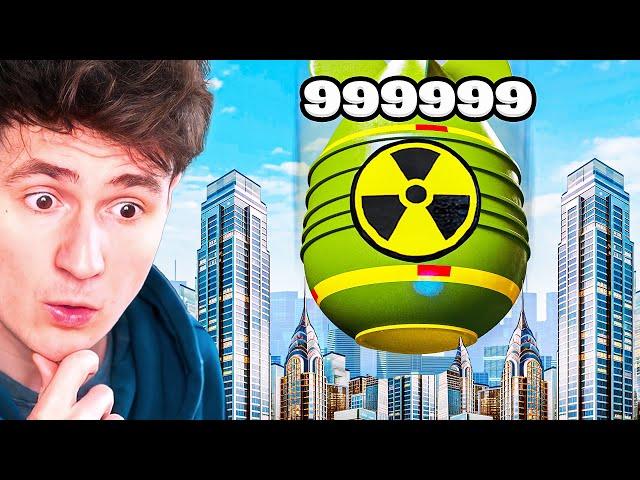 Nuclear Bomb Simulator BUT MAX NUKE HITS!