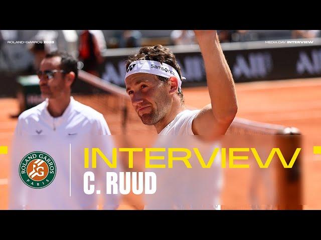 Casper Ruud | Media Day Press Conference | Roland-Garros 2025