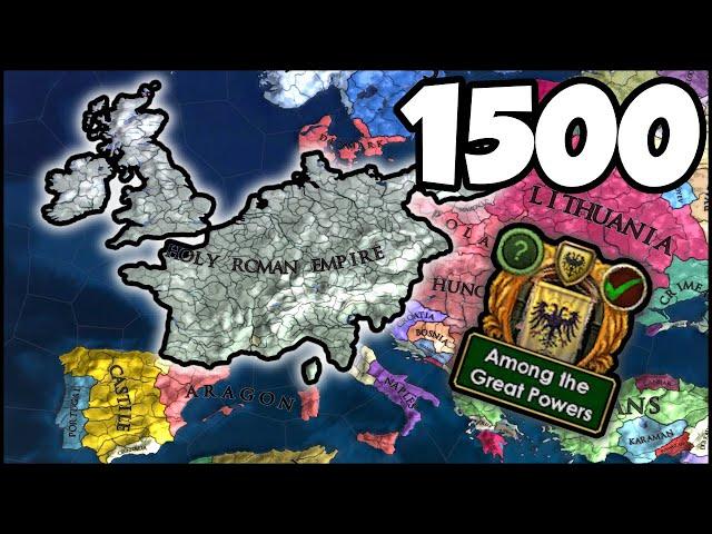 OTORİTE EXPLOİTİ İLE 1500'DE HRE KURDUK !!! - Europa Universalis 4 Winds of Change İNGİLTERE