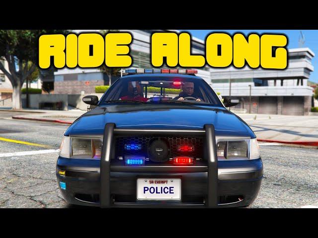 Ride Along Goes Horribly Wrong In GTA 5 RP