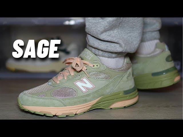 BEST NEW BALANCE OF THE YEAR? New Balance 993 Joe Freshgoods Sage On Feet Review