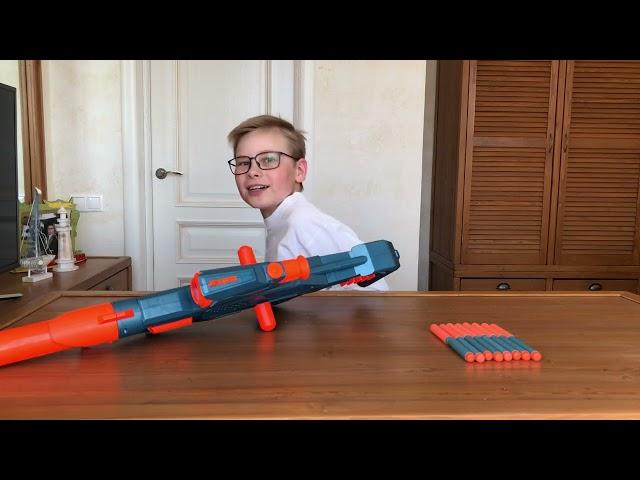 ОБЗОР НА НОВЫЙ НЁРФ ЭЛИТ2.0 / NEW NERF ELITE2.0 / BLASTER / БЛАСТЕР