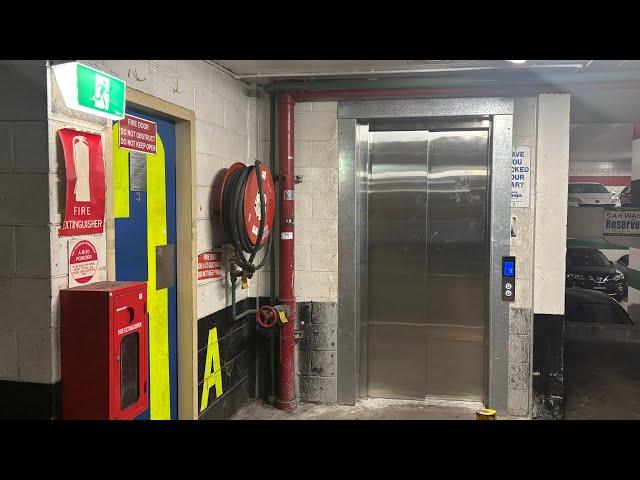 Ascensor traction lift at the Cinema Centre Car Park in Sydney