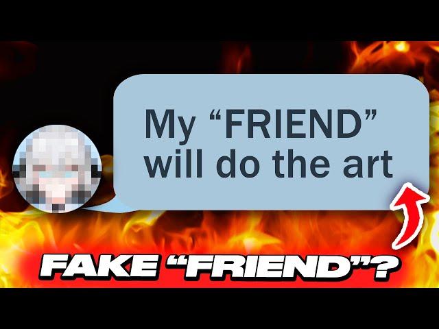 Vtuber SCAMMED By Artist Likely POSING As Two Different People...