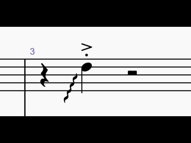 Magnetic Glissando to Single Notes (Sibelius 2022)