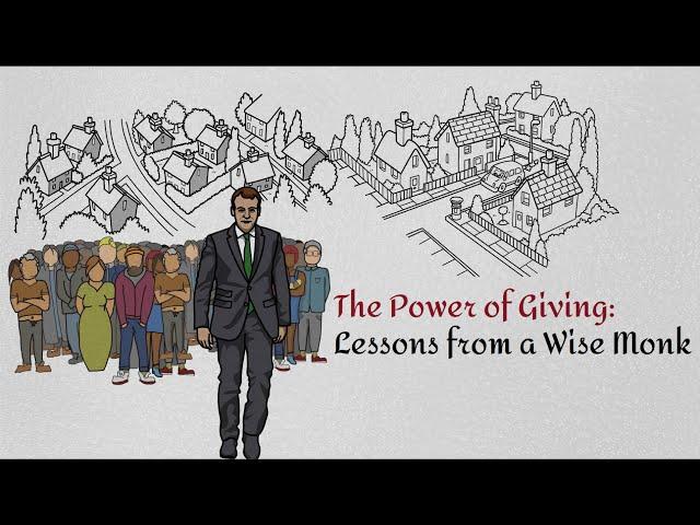 The Power of Giving: Lessons from a wise monk |Motivational story|Success|Leadership