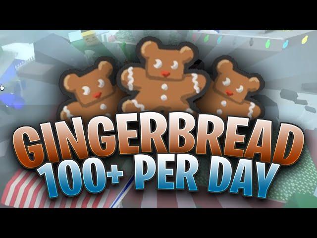 How to get 100+ Gingerbread PER DAY | Bee Swarm Simulator