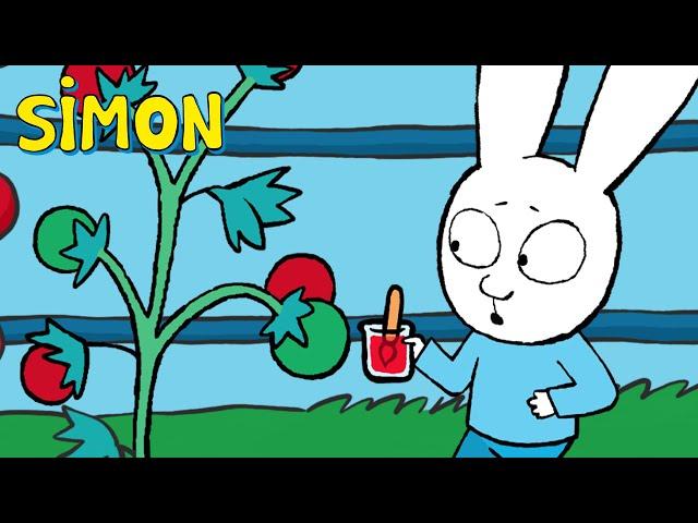  Tomato Trouble! Will Simon & Gaspard Find the Elf?  | Simon | Full episodes Compilation 1hr S1