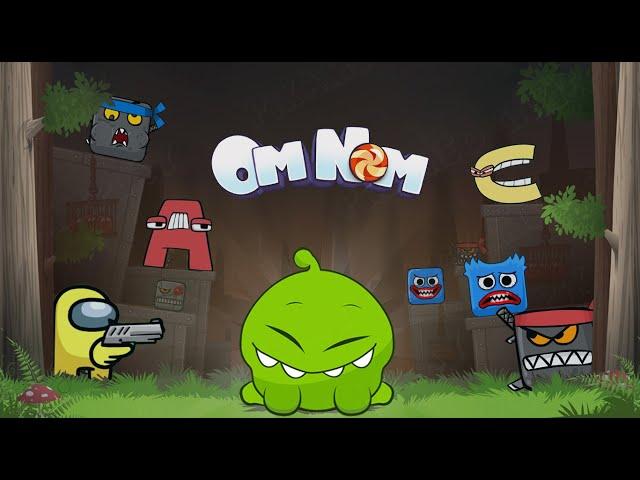 Red Ball 4 Animation | Om Nom Vs Evil Box, Among Us & Alphanet Lore