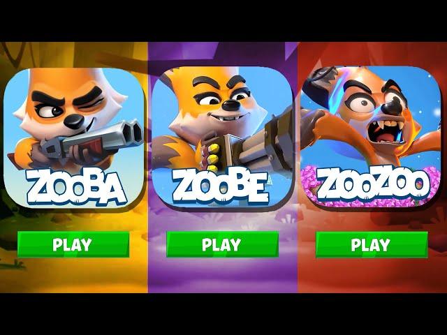 Zooba or Zoobe or Zoorun | gameplay | zooba