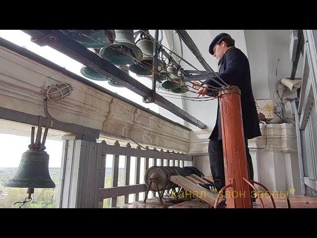 Серафим Голенко, колокольный звон в Троице-Сергиевой лавре Bell ringing in the Trinity-Sergius Lavra