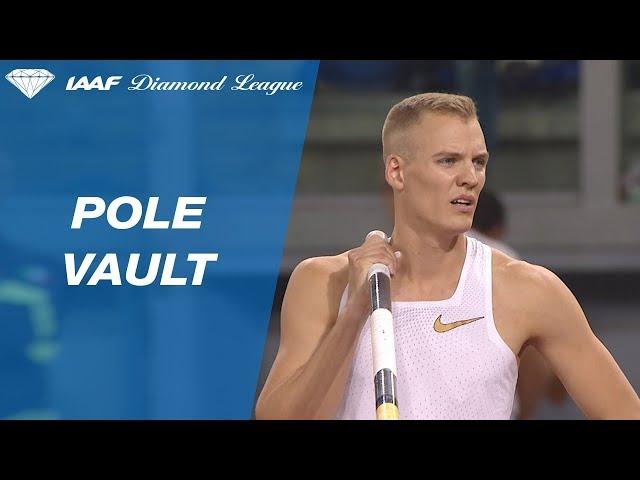 Sam Kendricks Wins Men's Pole Vault - IAAF Diamond League Rome 2018