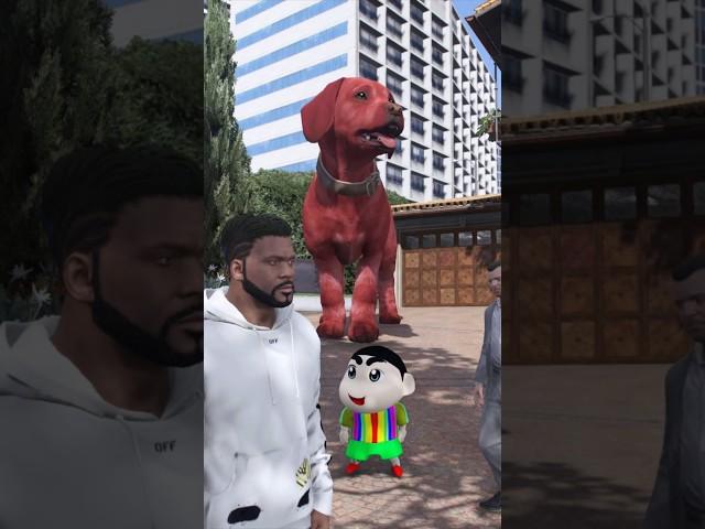 Franklin adopted Michael's giant dog - GTA 5 #shorts #gta5 #gaming #trending