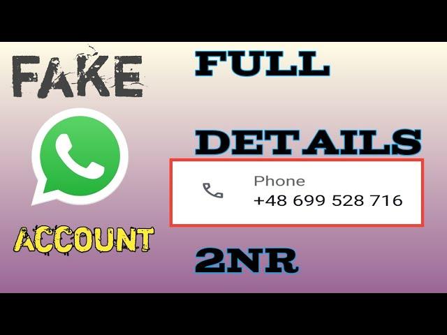 How to create fake whatsapp || whatsapp fake account kaise banate hain 2025 #fakewhatsapp