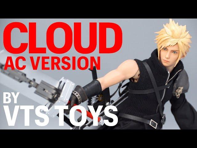 VTS Toys Cloud Strife AC Version FF7 Advent Children 1/6 Scale Figure Unboxing & Review