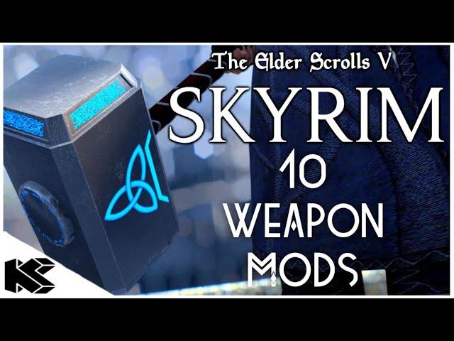 Skyrim Special Edition: ▶️10 MUST HAVE CONSOLE WEAPON MODS◀️