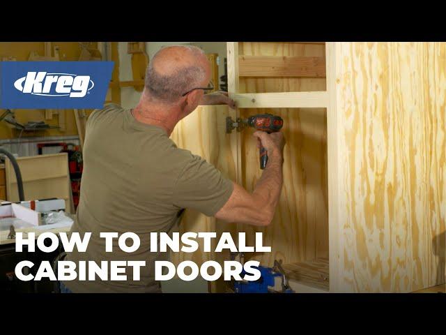 How to Install Cabinet Doors