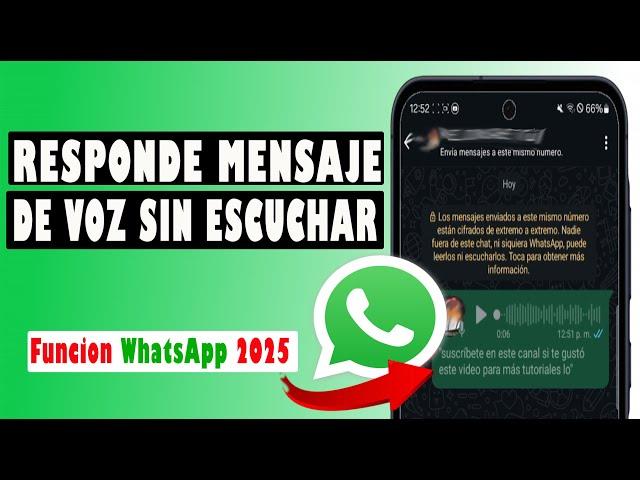 Nueva Función Para Transcribir Audio a Texto en WhatsApp 2025