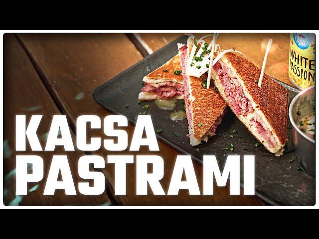 Ez NAGYON MEGFOGOTT New Orleans-ban!  Kacsa Pastrami Szendvics KAMADO4U Kerámia Grillen