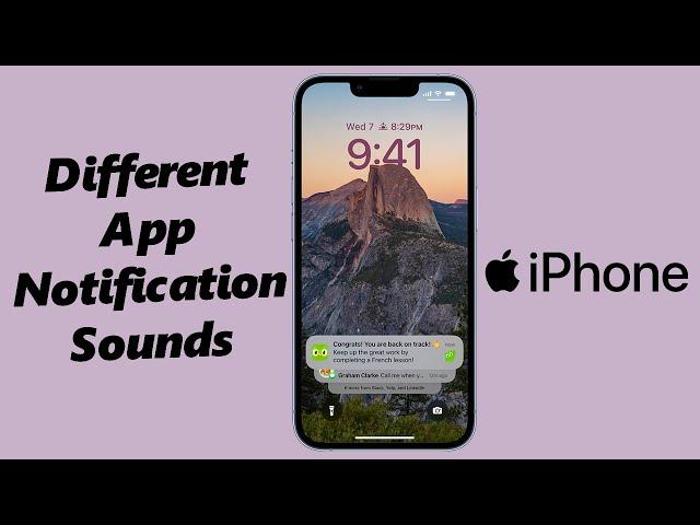 How To Set Different Notification Sounds For Different Apps On iPhone