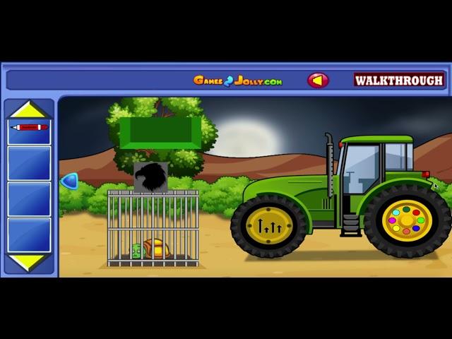 Green Tortoise Escape From Cage Walkthrough - Games2Jolly