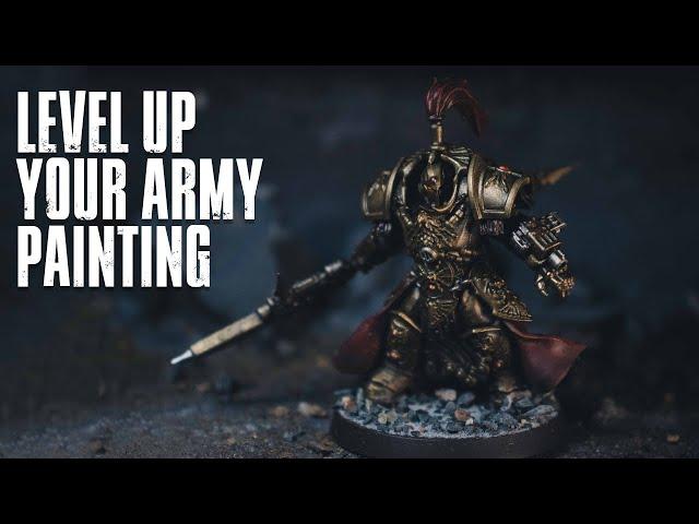 Custodes || Grimdark Gold Armour || How to Paint