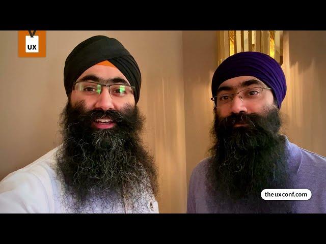 Meet TheUXConf 2023 speakers Gurmit and Amardeep Singh Shakhon  – Founders of Bros&Co