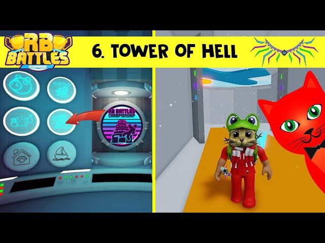 6-й БЕЙДЖ в РБ БАТЛC 3 Роблокс | RB Battles 3 roblox | Tower of Hell. Как получить очивку.