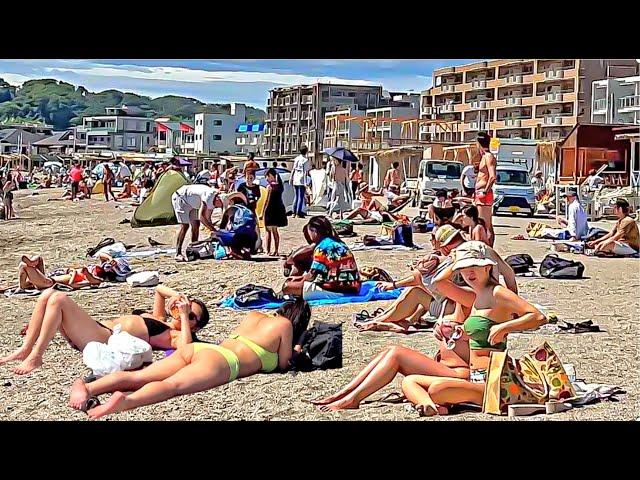 Japan's Most Popular beach Near Tokyo ,June 2022