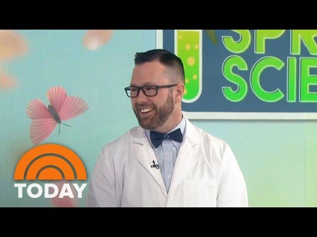 ‘Mr. Science’ Jason Lindsey Shows How To Make Explosive Bubbles | TODAY