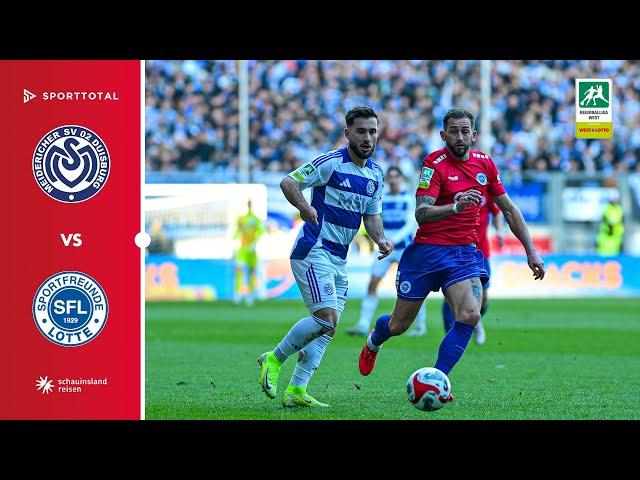 Ziehen die Zebras im Topduell davon? | MSV Duisburg vs. VfL Sportfreunde Lotte | Regionalliga West