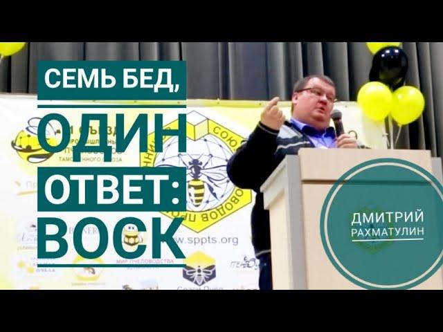 Причина всех бед на пасеке... Дмитрий Рахматулин о влиянии качества вощины на жизнедеятельность пчел