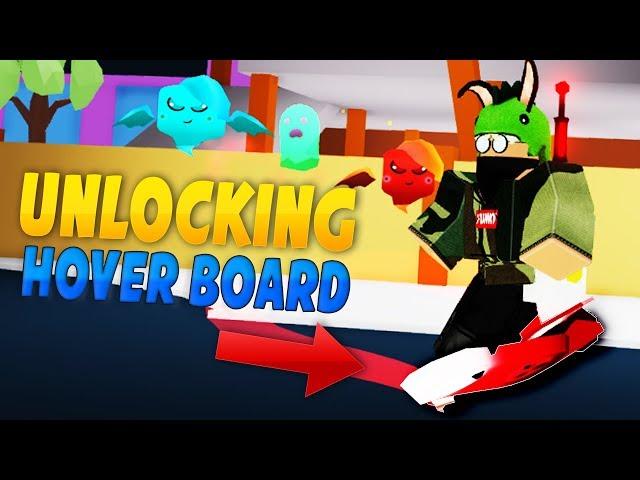 UNLOCKING THE *EXCLUSIVE* HOVER BOARD on Ghost Simulator! ROBLOX