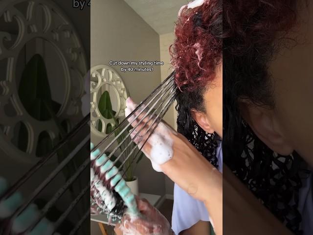 The BEST #styling #brush ️️ #bouncecurl #curlyhair #hair #stylingtips
