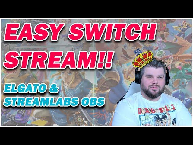 How to stream Nintendo Switch using Elgato HD60s - EASY SETUP!