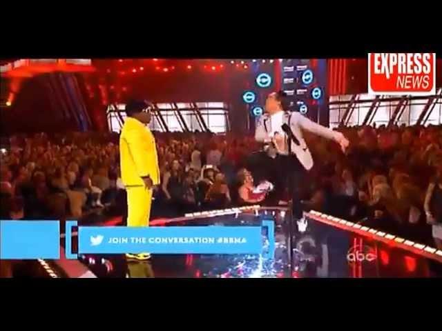 Psy Dance Gentleman In Billboard Awards 2013 Funny Performance!