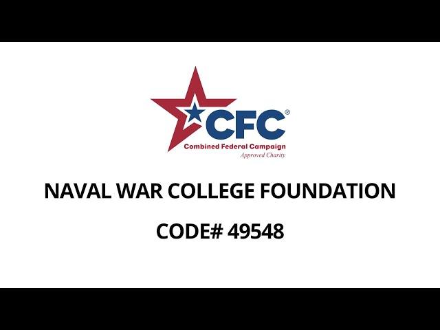 Naval War College Foundation 2022 CFC Campaign